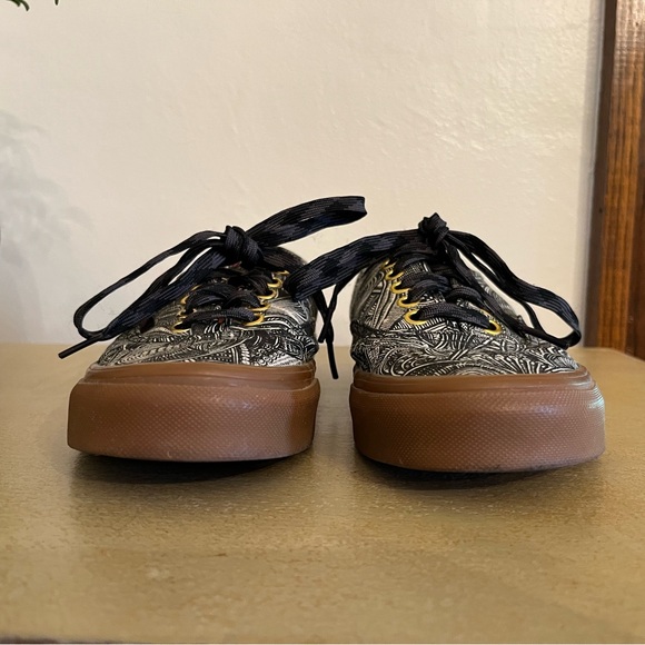 VANS x Zio Ziegler Authentic Art Classic Vans Lace Up Skater Shoes, M 7/W 8.5 - Picture 9 of 14